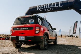 2021 Bronco Sport at 2020 Rebelle Rally